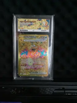 Charizard EX 228/197 SV3 Obsidian Flames Gold Hyper Rare Pokemon 2023 Ace Mint 9 - Image 1