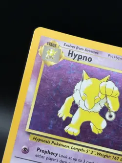 Pokemon Card Hypno 8/62 Fossil Holo Rare Unlimited 1999 Vintage wotc (LP) - Image 4