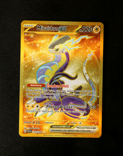 Pokemon Card TCG - Miraidon EX 253/198 Scarlet & Violet Base - Hyper Rare - NM ⭐ - Image 1