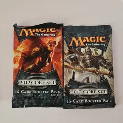 Magic: The Gathering Booster Packs Innistrad & 2012 Core Set 5x 15-Card Packs - Image 4
