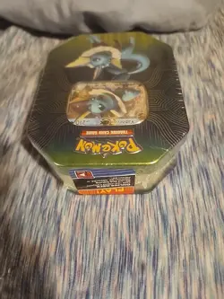 Pokemon TCG Elemental Power Tin Box Vaporeon GX Promo Card Booster English - Image 5