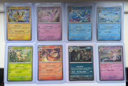 Pokemon TCG: Prismatic Evolutions Costco Mini Tin Cosmos Promo Cards Set Of 8 - Image 1