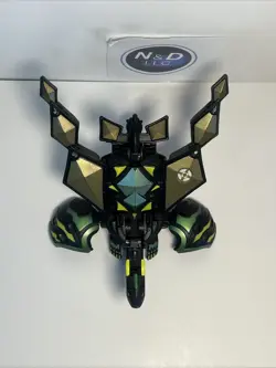 Bakugan Darkus Dharak With Airkor Combat Set Gundalian Invaders W/Card RARE - Image 3