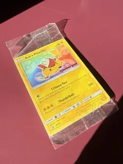 Pokemon TCG - Ash's Pikachu - TCG SM108 2017 Promo Card - (New/Sealed, NM) - Image 1