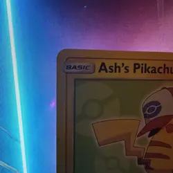 Ash's Pikachu SM112 "I Choose You" Black Star Movie Promo Pokemon Card - Image 3