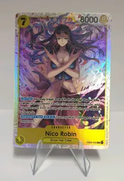 One Piece TCG Nico Robin (055) SR - Extra Booster: Heroines Edition (EB-03) Eng - Image 1