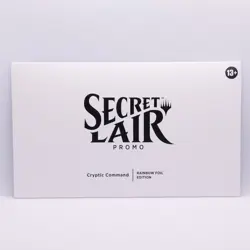 MTG Cryptic Command | Secret Lair Promo | Rainbow Foil SEALED - Image 1