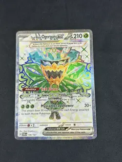 Teal Mask Ogerpon ex 190/167 Twilight Masquerade Full Art Pokemon TCG NM/MINT - Image 1