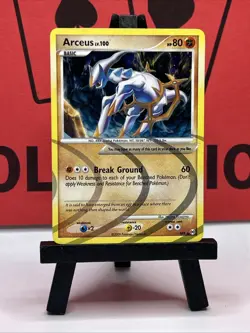 Arceus AR8 Platinum Arceus Holo Rare 2009 Pokemon TCG - Image 2