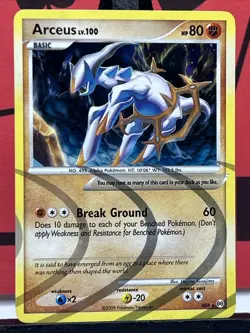 Arceus AR8 Platinum Arceus Holo Rare 2009 Pokemon TCG - Image 3