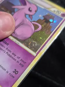 Pokemon TCG Espeon Undaunted 2/90 Holo Rare HP Swirl. - Image 3