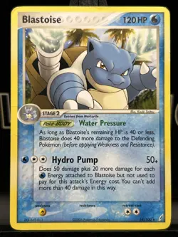 Blastoise - 14/100 - Rare - Ex Crystal Guardians - Pokemon 2006 - Image 3