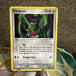 See photos !!!!!Pokemon TCG Rayquaza Pop Series 1 Holo - Image 1