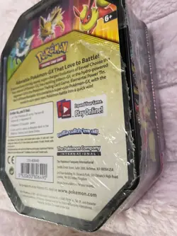 Pokemon TCG Elemental Power Tin Jolteon GX 4 Packs Sun & Moon SEALED - Image 3