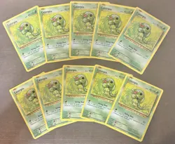 10 X Caterpie 3/108 Regular XY: Evolutions Pokemon TCG LP Bulk Lot - Image 1