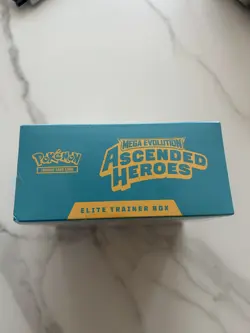 Pokemon Mega Evolution Ascended Heroes ETB Elite Trainer Box -Sealed - Image 3
