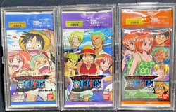 One Piece Carddass Masters Series 1 2 3 Sealed Booster Packs Lot 3 Bandai 2000 - Image 1