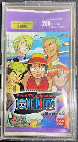 One Piece Carddass Masters Series 1 2 3 Sealed Booster Packs Lot 3 Bandai 2000 - Image 4