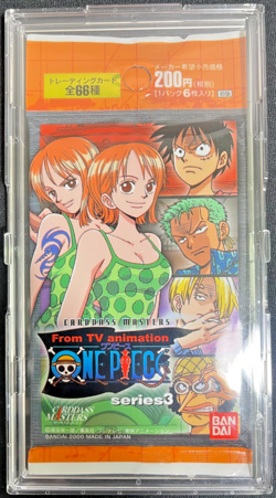 One Piece Carddass Masters Series 1 2 3 Sealed Booster Packs Lot 3 Bandai 2000 - Image 5