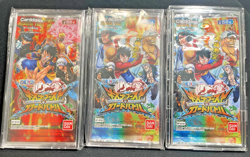 Lot 3 One Piece Carddass Booster Packs OP-BT01 OP-BT02 Sealed 2015 Bandai Japan - Image 1