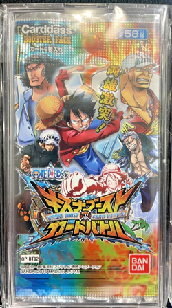Lot 3 One Piece Carddass Booster Packs OP-BT01 OP-BT02 Sealed 2015 Bandai Japan - Image 4