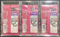 Lot 3 One Piece Visual Adventure EX Booster Packs Sealed 2002 Japanese Bandai - Image 2