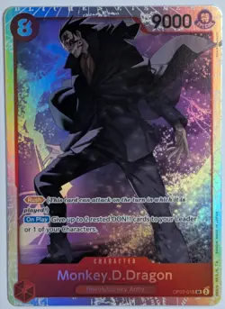 Monkey.D.Dragon OP07-015 Super Rare One Piece TCG SR EN NM - Image 1