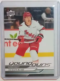 2024-25 Upper Deck Series 2 - Young Guns Jackson Blake #470 (RC) - Image 1