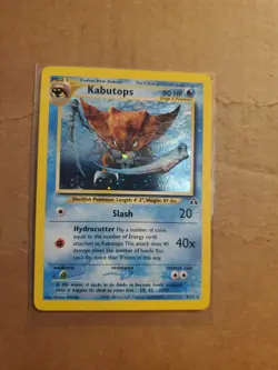 Pokemon TCG Kabutops Holo Rare Neo Discovery 6/75 Ungraded - Image 2