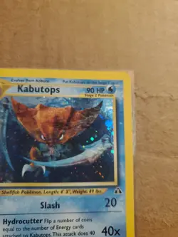 Pokemon TCG Kabutops Holo Rare Neo Discovery 6/75 Ungraded - Image 5