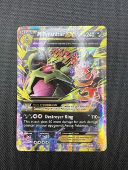 M Tyranitar EX 43/98 Pokemon Card Ancient Origins - NM - Image 1