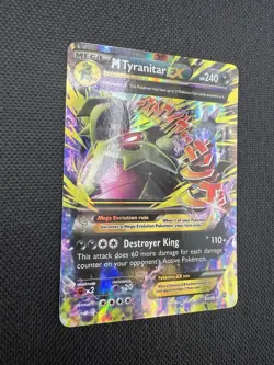 M Tyranitar EX 43/98 Pokemon Card Ancient Origins - NM - Image 2