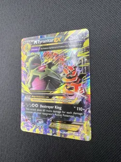 M Tyranitar EX 43/98 Pokemon Card Ancient Origins - NM - Image 3