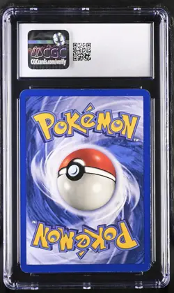INCOMPLETE HOLO ERROR Gengar 1999 Fossil 1st Edition 5/62 Holo Pokemon Card - Image 2