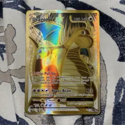 Pokemon Dragonite EX Full Art Ultra Rare Card 106/108 Evolutions 180 HP Holo - Image 1