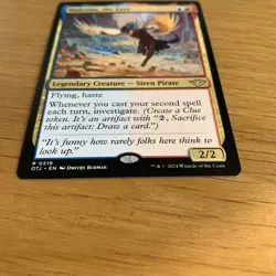 MTG Malcolm, the Eyes [Outlaws of Thunder Junction] Rare Magic The Gathering - Image 3