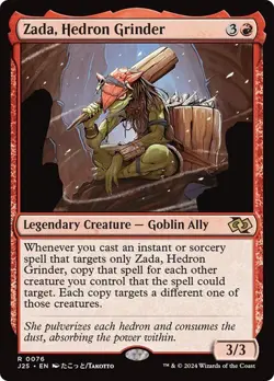 MTG - Zada, Hedron Grinder - Anime Art - J25 - Magic the Gathering - Image 1
