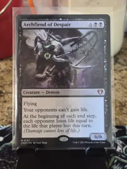 Archfiend of Despair Commander Masters Mythic Black Demon 137 Regular - Image 1