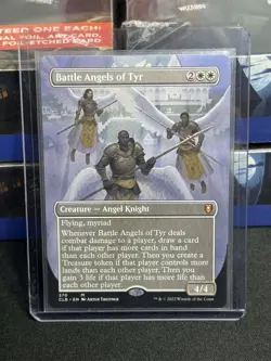 Battle Angels of Tyr Borderless Commander Legends Baldur's Gate CLB Unplayed NM - Image 3