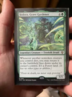 MTG Yedora, Grave Gardener [Murders at Karlov Manor Commander] Near Mint - Image 1