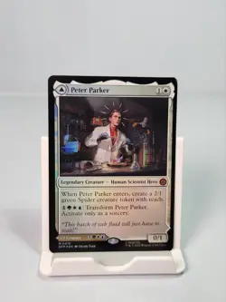 Peter Parker, Amazing Spider-Man Mythic Foil Marvel's Spider Man SPM MTG - Image 2