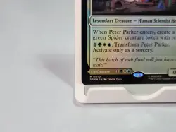 Peter Parker, Amazing Spider-Man Mythic Foil Marvel's Spider Man SPM MTG - Image 5