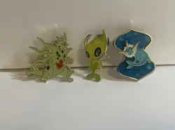 Pokemon TCG Specialty Pin Collection Set Of 3 - Image 1