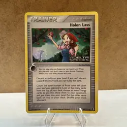 2005 Pokemon Holon Lass - 92/113 - Reverse Holo Pokemon Delta Species LP - Image 1