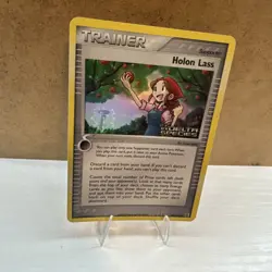 2005 Pokemon Holon Lass - 92/113 - Reverse Holo Pokemon Delta Species LP - Image 3