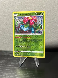 Pokemon Venusaur Holo Rare 003/078 Pokemon GO Reverse Holo 180 HP - Image 2