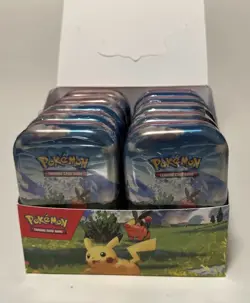 NEW Pokemon Ascended Heroes Tins set of 10 Complete Box Pokemon WHOLE BOX - Image 1