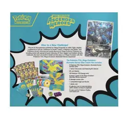 Pokemon MegaEvolution Ascended Heroes Elite Trainer BoxETB With Acrylic New Case - Image 4
