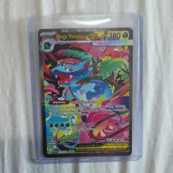 Pokemon Mega Venusaur EX 177/132 Full Art Holo Special Illustration Rare - Image 1