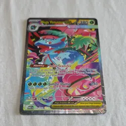 Pokemon Mega Venusaur EX 177/132 Full Art Holo Special Illustration Rare - Image 2